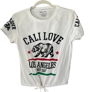 On Fire tee